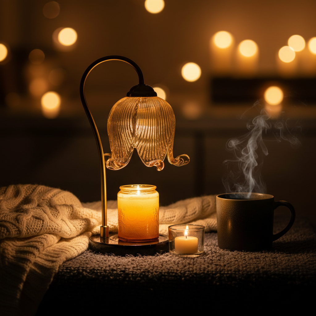 Cozy Glow Candle Lamp