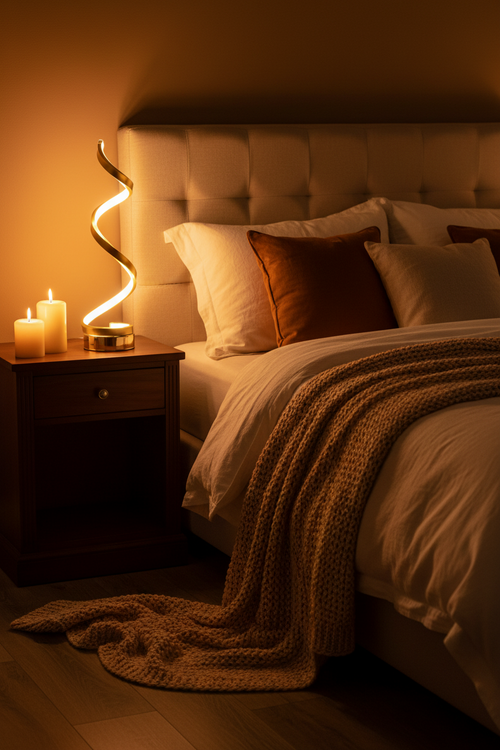 Spiral Table Lamp
